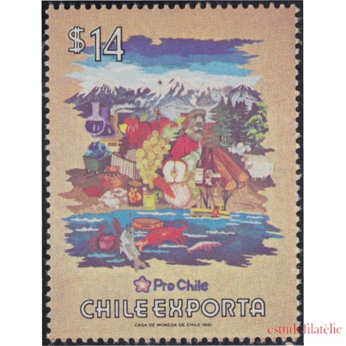Chile 570 1981 Exportaciones nacionales MNH