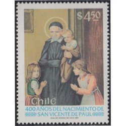 Chile 574 1981 San Vicente de Paul MNH Chile 574 1981 San Vicente de Paul MNH