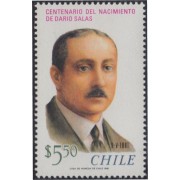 Chile 587 1981 Centenario del nacimiento de Darío Salas MNH