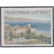 Chile 588 1981 50 Años de la Universidad Técnica Federico Santa María MNH