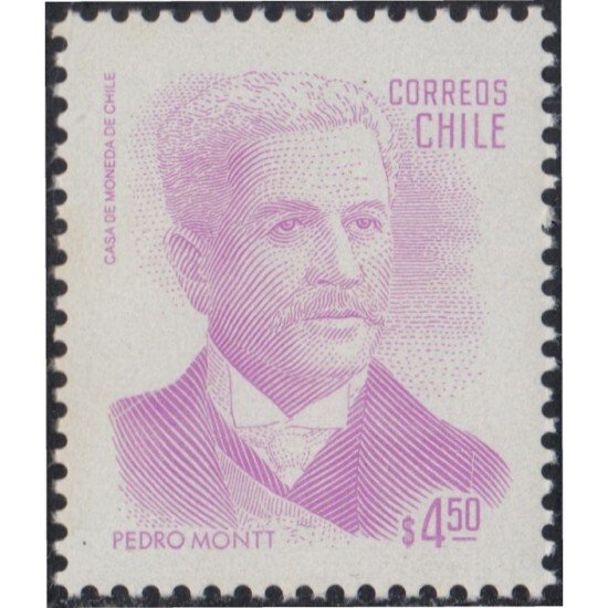 Chile 594 1982 Pedro Montt MNH Chile 594 1982 Pedro Montt MNH