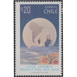 Chile 596 1982 Chile exporta productos de mar MNH Chile 596 1982 Chile exporta productos de mar MNH