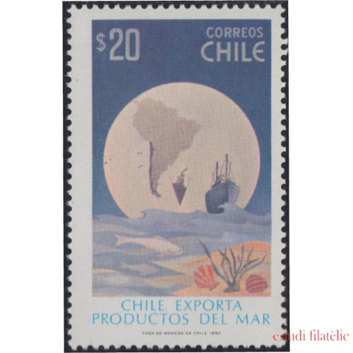 Chile 596 1982 Chile exporta productos de mar MNH