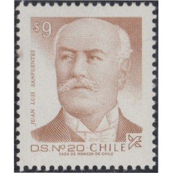 Chile 649 1984 Juan Luis Sanfuentes MNH Chile 649 1984 Juan Luis Sanfuentes MNH