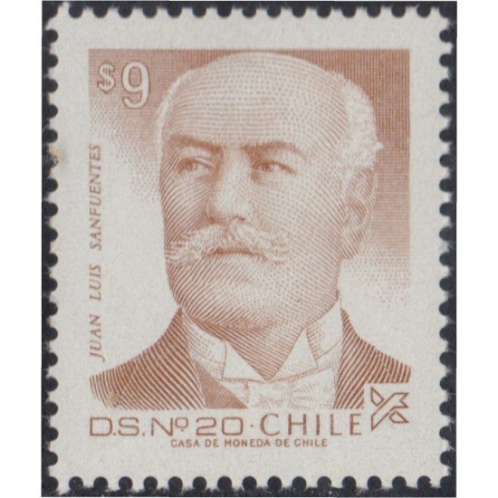 Chile 649 1984 Juan Luis Sanfuentes MNH Chile 649 1984 Juan Luis Sanfuentes MNH