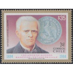 Chile 672 1984 Antonio Varas de la Barra MNH Chile 672 1984 Antonio Varas de la Barra MNH