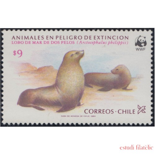 Chile 678 1984 Animales en peligro de extinción Lobo de Mar MNH