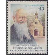 Chile 698 1985 Santuario de Schoenstatt Padre José Kentenich MNH