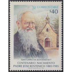 Chile 698 1985 Santuario de Schoenstatt Padre José Kentenich MNH Chile 698 1985 Santuario de Schoenstatt Padre José Kentenich MNH