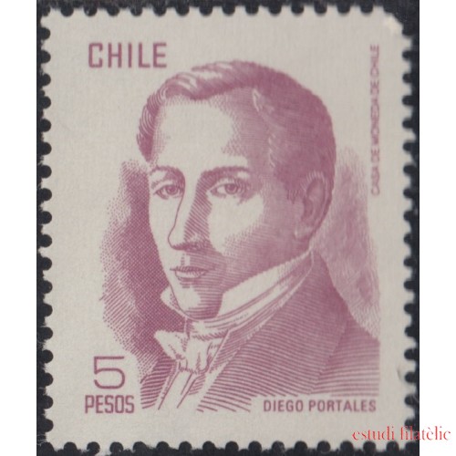 Chile 708 1985 Diego Portales MNH
