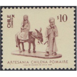 Chile 714 1985 Artesanía chilena Pomaire MNH Chile 714 1985 Artesanía chilena Pomaire MNH