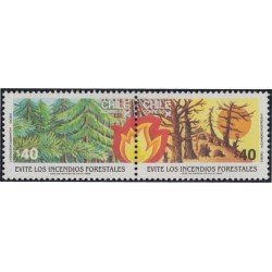 Chile 720/21 1985 Evite los incendios forestales MNH Chile 720/21 1985 Evite los incendios forestales MNH