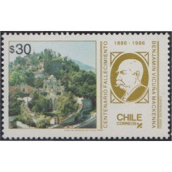 Chile 727 1986 Benjamín Vicuña Mackenna MNH Chile 727 1986 Benjamín Vicuña Mackenna MNH