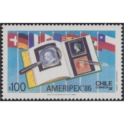Chile 743 1986 Ameripex 86 MNH Chile 743 1986 Ameripex 86 MNH