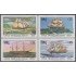 Chile 744/47 1986 Tradición naval Barcos Boats MNH