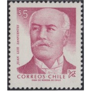 Chile 763 1986 Juan Luis Sanfuentes Ex presidente MNH