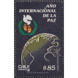 Chile 764 1986 Año Internacional de la Paz MNH Chile 764 1986 Año Internacional de la Paz MNH