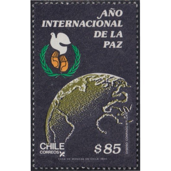 Chile 764 1986 Año Internacional de la Paz MNH