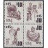 Chile 772/75 1987 Artesanos y personajes típicos MNH