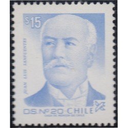 Chile 776 1987 Juan Luis Sanfuentes Ex presidente MNH Chile 776 1987 Juan Luis Sanfuentes Ex presidente MNH