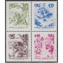Chile 780/83 1987 Cuentos y Leyendas de Chile MNH Chile 780/83 1987 Cuentos y Leyendas de Chile MNH