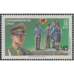 Chile 875 1987 Carabineros de Chile MNH Chile 875 1987 Carabineros de Chile MNH