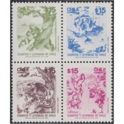 Chile 794/97 1987 Cuentos y Leyendas de Chile MNH Chile 794/97 1987 Cuentos y Leyendas de Chile MNH
