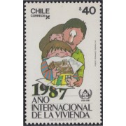 Chile 820 1987 Año Internacional de la vivienda MNH