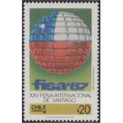 Chile 822 1987 FISA 87 Feria Internacional de Santiago MNH