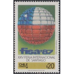 Chile 822 1987 FISA 87 Feria Internacional de Santiago MNH Chile 822 1987 FISA 87 Feria Internacional de Santiago MNH