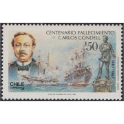 Chile 823 1987 Carlos Condell MNH