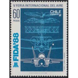 Chile 834 1988 FIDA 88 V Feria Internacional del aire MNH Chile 834 1988 FIDA 88 V Feria Internacional del aire MNH