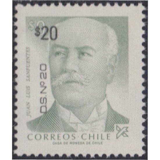 Chile 841 1988 Juan Luis Sanfuentes MNH