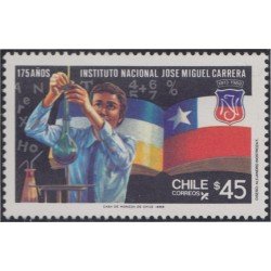 Chile 851 1988 Instituto Nacional José Miguel Carrera MNH Chile 851 1988 Instituto Nacional José Miguel Carrera MNH