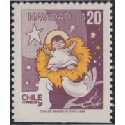 Chile 879a 1988 Navidad Christmas MNH