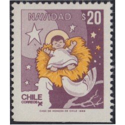 Chile 879a 1988 Navidad Christmas MNH Chile 879a 1988 Navidad Christmas MNH