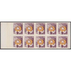 Chile 879a 1988 Navidad Christmas MNH en carnet Chile 879a 1988 Navidad Christmas MNH en carnet