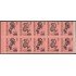 Chile 886a/87a 1989  Isla de Pascua Cabeza de Moai MNH en carnet