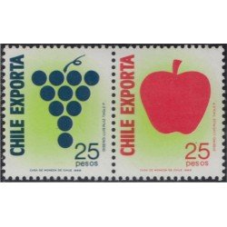 Chile 894/95 1989 Chile exporta MNH Chile 894/95 1989 Chile exporta MNH
