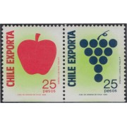 Chile 894a/95a 1989  Chile exporta MNH 