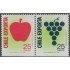 Chile 894a/95a 1989  Chile exporta MNH