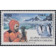 Chile 918 1989 25 Años del Instituto Antártico Chileno MNH
