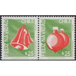 Chile 933a/34a 1989 Navidad Christmas MNH Chile 933a/34a 1989 Navidad Christmas MNH