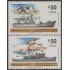 Chile 967/68 1990 Tradición naval Barcos Boats MNH