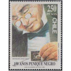 Chile 970 1990 Sir Rowland Hill MNH Chile 970 1990 Sir Rowland Hill MNH
