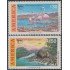 Chile 1003/04 1990 América Upae Flamencos Foca MNH
