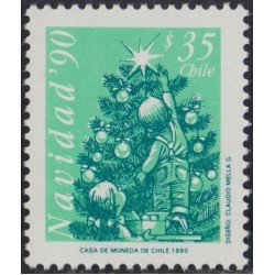 Chile 1011 1990 Navidad Christmas MNH Chile 1011 1990 Navidad Christmas MNH