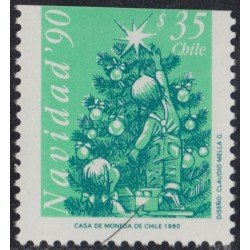 Chile 1011a 1990 Navidad Christmas MNH Chile 1011a 1990 Navidad Christmas MNH