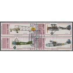 Chile 1024/27 Patrimonio Histórico Aeronáutico Avionetas 1990 usados Chile 1024/27 Patrimonio Histórico Aeronáutico Avionetas 1990 usados