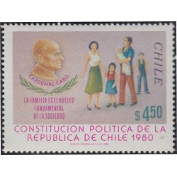 Chile 590 1982 Constitución política de la República de Chile MNH Chile 590 1982 Constitución política de la República de Chile MNH